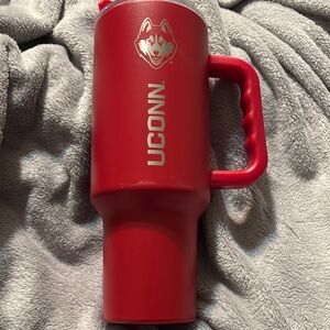 UCONN Red Travel Mug